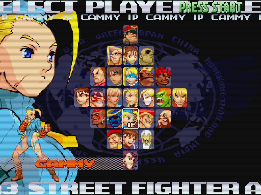 The Character Select Screen