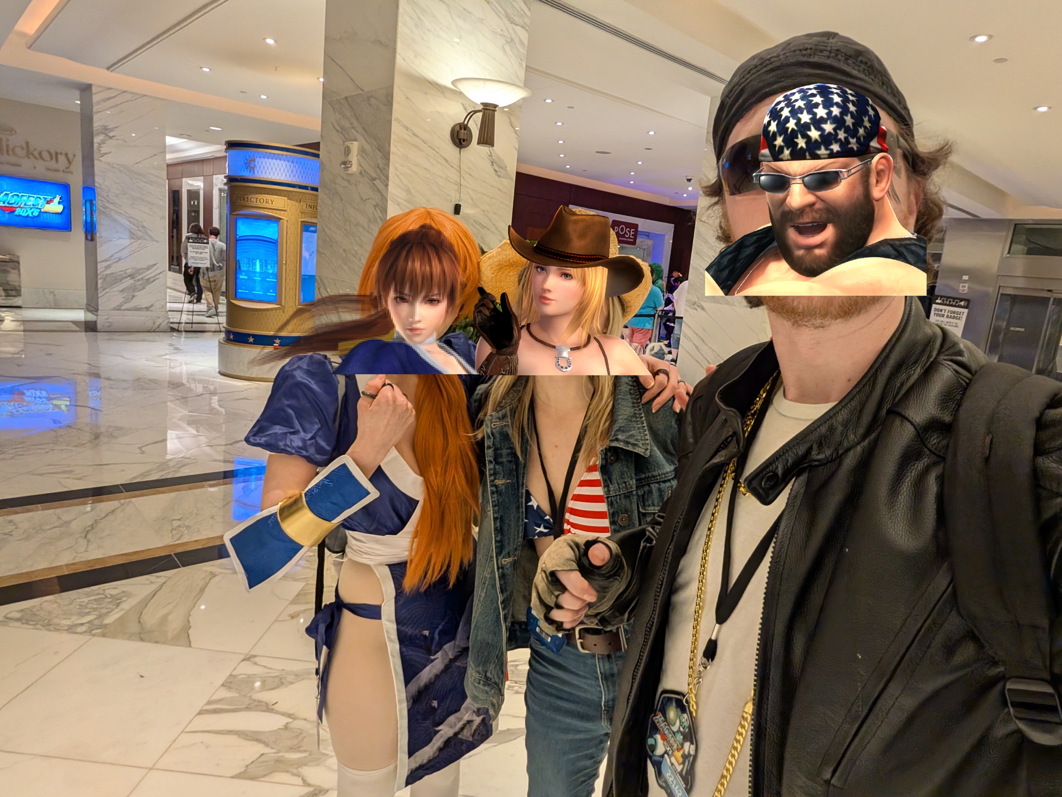 Kasumi with Tina and Bass Armstrong