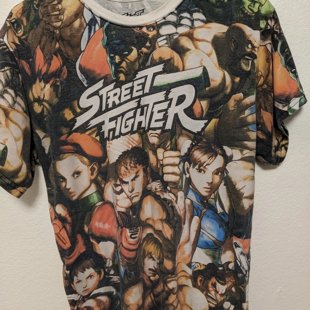 The SF4 announcer probably wears this shirt